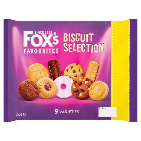 Fox S Favourites 9 Varieties Biscuit Selection 350g