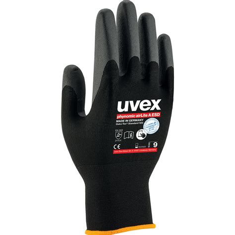 Assembly Gloves Uvex Phynomic Airlite A Esd Safety Gloves