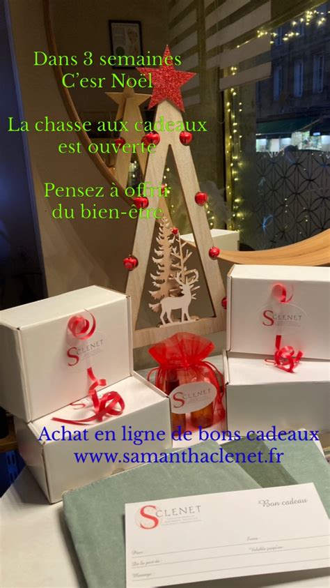 Cadeaux de Noël Samantha Clénet