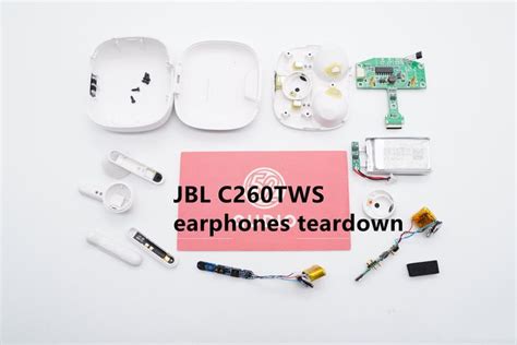 JBL C260TWS True Wireless In-Ear Headphones Teardown