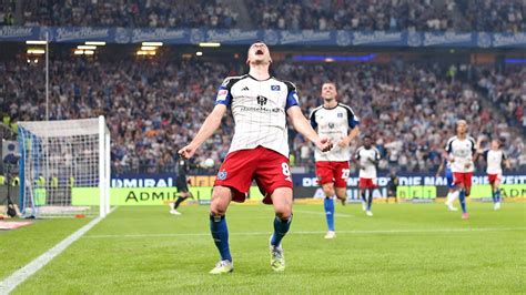 Bundesliga Hamburger Sv Nach Sieg Ber Hertha Tabellenf Hrer Shz