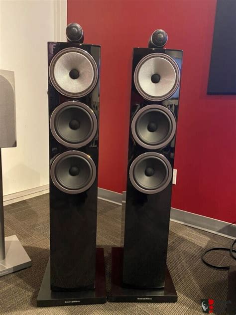 Bowers Wilkins 703 Floorstanding Speakers In Gloss Black Open Stock