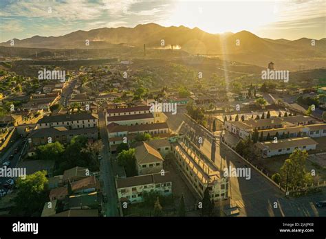 Cananea, Mexico. Aerial view of Canena Sonora (photo by Luis Gutierrez ...