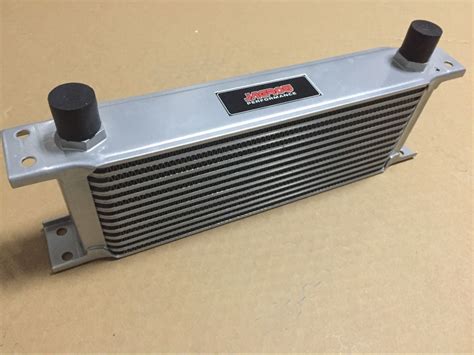 Row Universal Engine Oil Cooler Silver For Sale Universal Oil