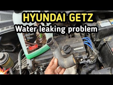 Hyundai Getz Water Leaking Coolant Problem 2010 TB 1 4L 4sp Auto