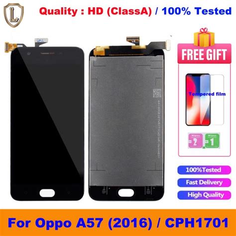 100 Tested Lcd For Oppo A57 （2016）a57m Sp3672w Hd Lcd Display Touch Screen Digitizer Assembly