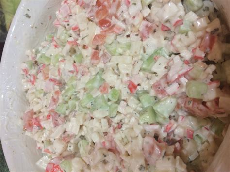 Easy Surimi Salad