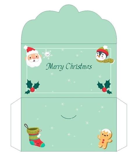 Pin By Lorena Abarca On Navidad Gift Card Envelope Christmas