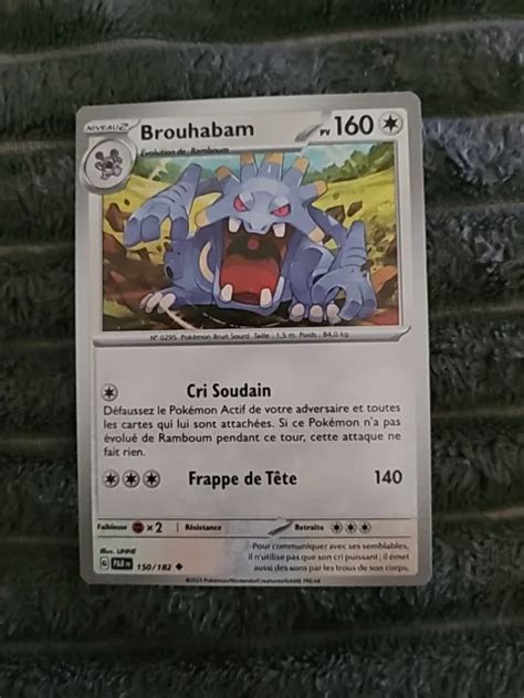 Carte Pokemon Carlate Et Violet Faille Paradoxe Brouhabam Eur