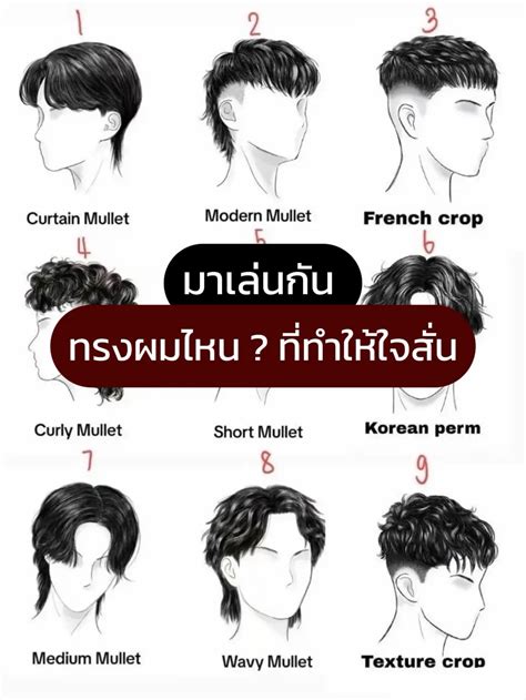 ทรงผมผู้ชาย 💇🏻‍♂️ที่ทำให้ใจสั่น 😳 ตัดทรงนี้มาจีบติดแน่ๆ แกลเลอรีที่โพสต์โดย Farefair Lemon8