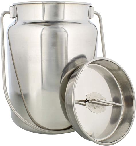 Stainless Steel Milk Transport Cans With Strong Sealed Lid