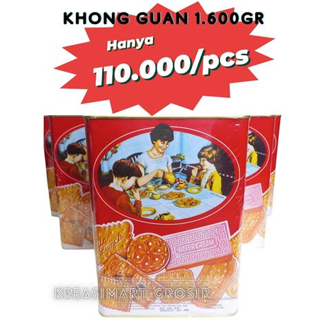 Jual Khong Guan Gr Khong Guan Top Ekonomi Gr Biskuit