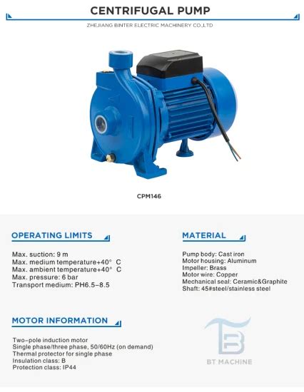 Hp Cpm Cpmseries Electric Domestic Argiculture Pump Surface