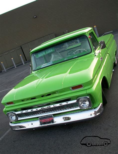 Green Truck Front Classic Cars Trucks Pickup Trucks Chevy Trucks