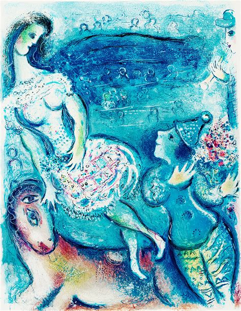 Marc Chagall Le Cirque The Circus From Cirque 1967 M511