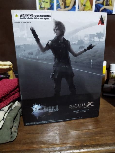 FINAL FANTASY XV Prompto Action Figure Play Arts Kai FINAL FANTASY XV