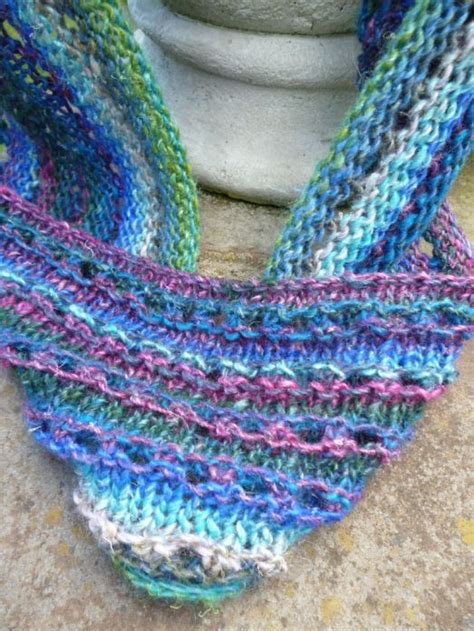 Free Patternnoro Silk Gardendouble Loop Scarf Knitting Patterns