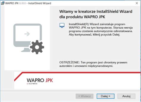 Jak pobrać i zainstalować program WAPRO JPK WAPRO ERP Pomoc