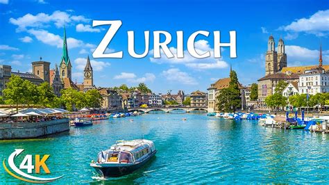 Zurich 4K Drone Nature Film Calming Piano Music Amazing Nature