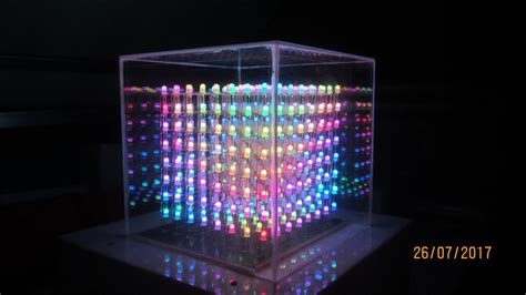 Led Cube Rgb 8x8x8 Arduino