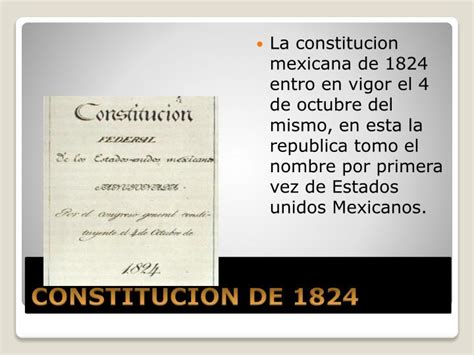 Ppt Constitucion 1824 1857 Y 1917 Powerpoint Presentation Id3175318