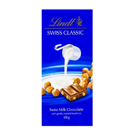 Chocolte Suiço Lindt Milk Hazelnuts Oba Hortifruti