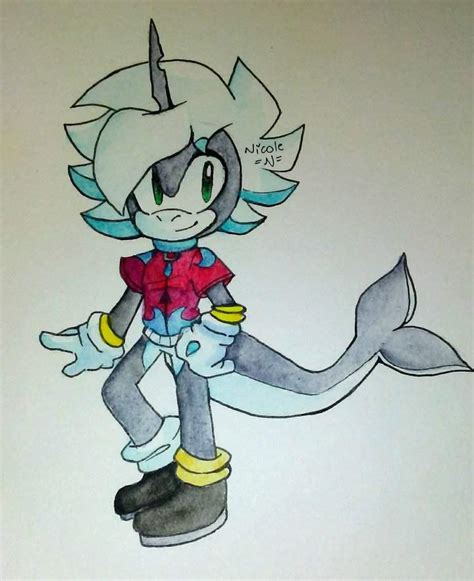 Tidalwave The Narwhal Wiki Sonic The Hedgehog Art Amino