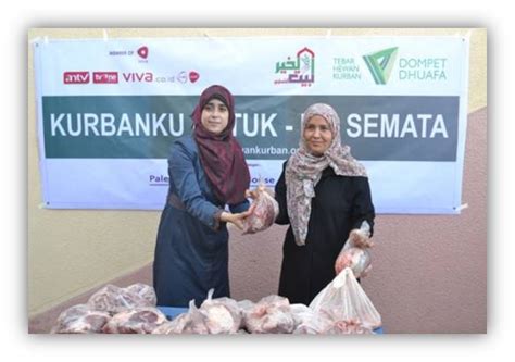 Penyaluran Qurban Ke Palestina Dompet Dhuafa Jepang