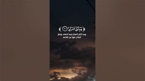 سورة الطارق القارئ شريف مصطفى Youtube