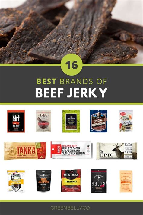 16 Best Beef Jerky Brands In 2019 The Guide To Dried Meat Snacks Beef Jerky Best Beef Jerky