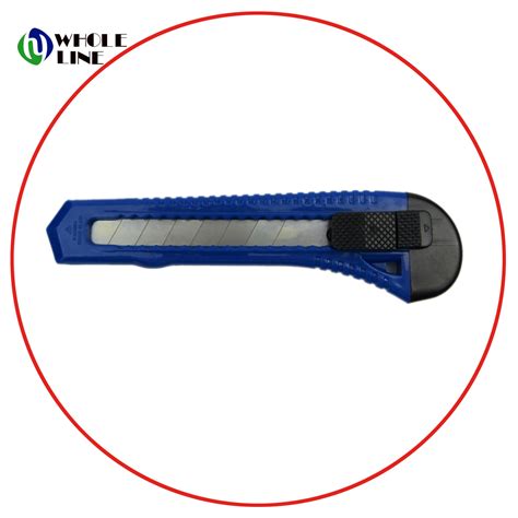 Retractable Blade Snap Off Blade Plastic Safety Utility Knife China