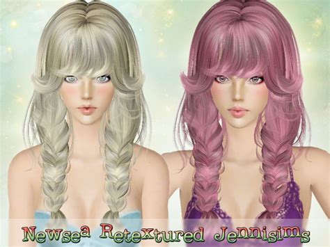 Alesso S Hourglass Hairstyle Retextured By Plumblobs Sims Hairs