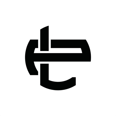 lp logo monogram design template  vector art  vecteezy