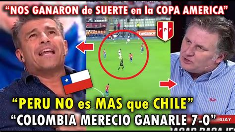 ¡dolidos Periodistas Chilenos Arr3meten Contra Peru Peru Vs Paraguay