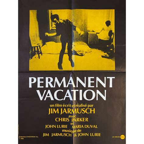 PERMANENT VACATION French Movie Poster - 23x32 in. - 1980