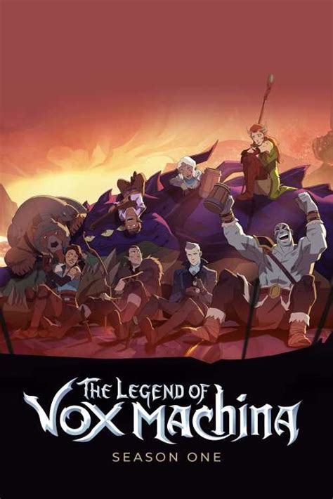 The Legend Of Vox Machina 2022 Season 1 IronAvengerr The Poster