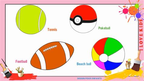 Dessin Ballon De Rugby Tenis Pokeball Comment Dessiner Un Ballon