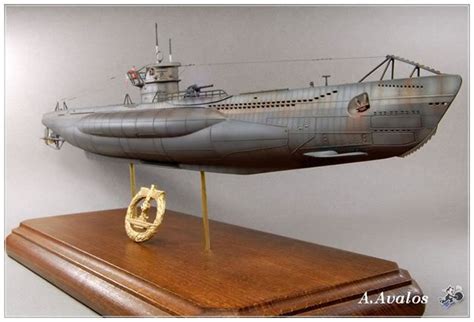 Type VII C U Boat By Antonio Avalos Revell 1 144