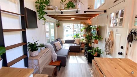 This Womans Bright Tiny Home Is A Plant Filled Haven