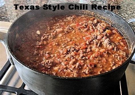 True Texas Chili | hubpages