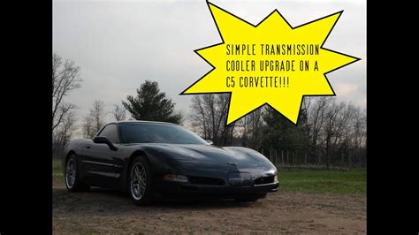 99 Chevrolet Corvette Transmission Cooler Install Youtube