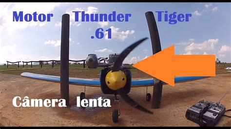 Motor Glow Thunder Tiger C Mera Lenta Youtube