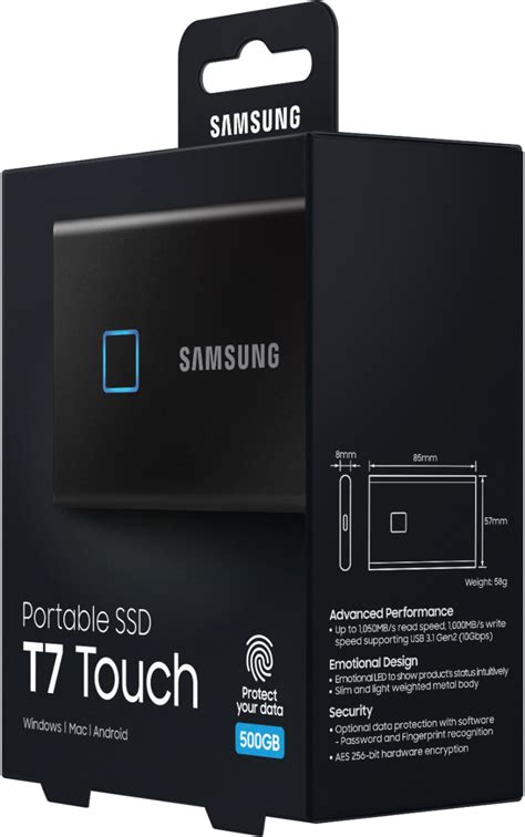 Best Buy Samsung T Touch Gb External Usb Gen Portable Ssd