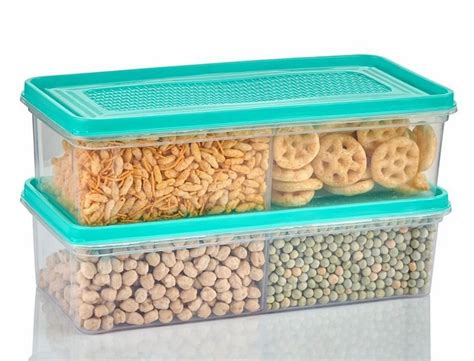 Sea Green Plastic Food Container Type Non Disposable Capacity