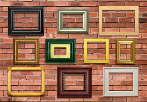 Wall And Picture Frames Stock Photo Image Of Display 37112168