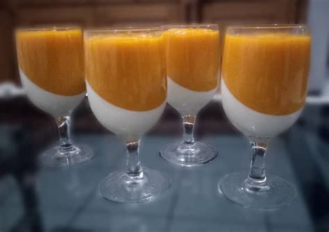 Resep Mango Panna Cotta Pana Cota Mangga Yang Enak Banget Kreasi