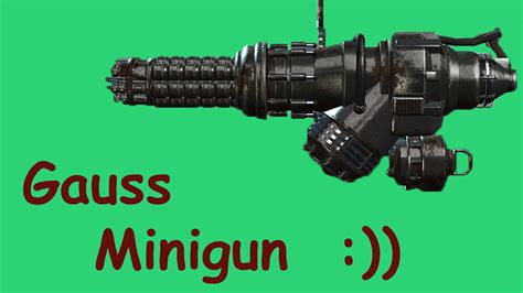 Gauss Minigun G Eng At Fallout Nexus Mods And Community