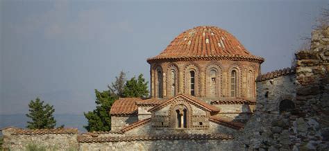 Byzantine Fort City Of Mystras Greece Daydream Tourist