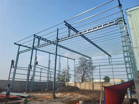 Prefab Peb Warehouse Structure Galvanized At Rs 120kg In Ahmedabad