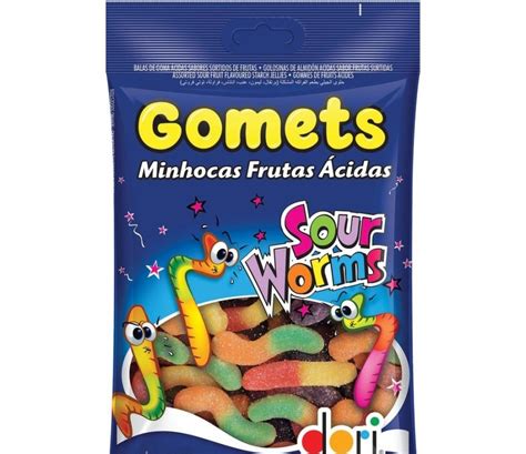 Dori Gomets Minhocas Frutas Cidas G Amora Distribuidora